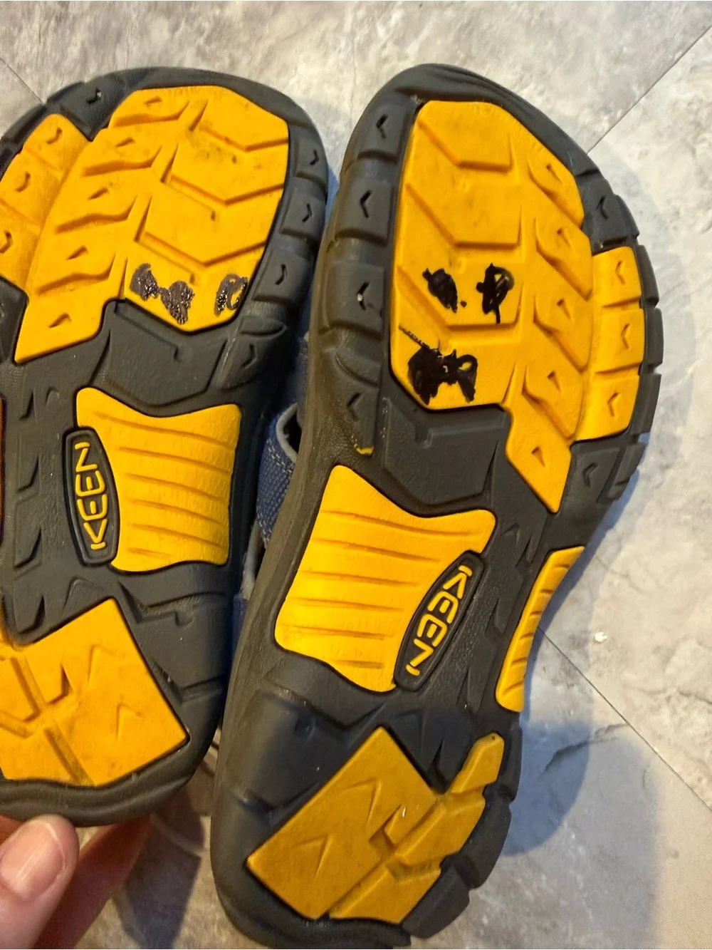Keen Boys Blue Outdoor Closed-Toe Sandals